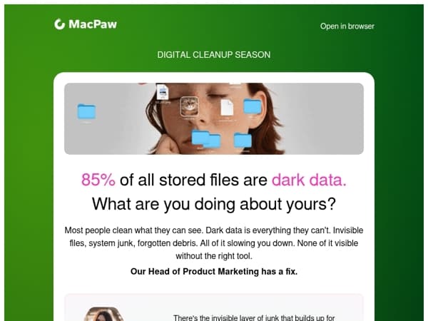 We need to talk about your storage