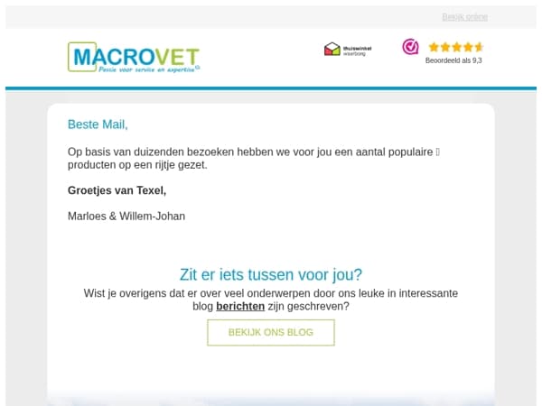 Is dit wellicht iets voor jou?