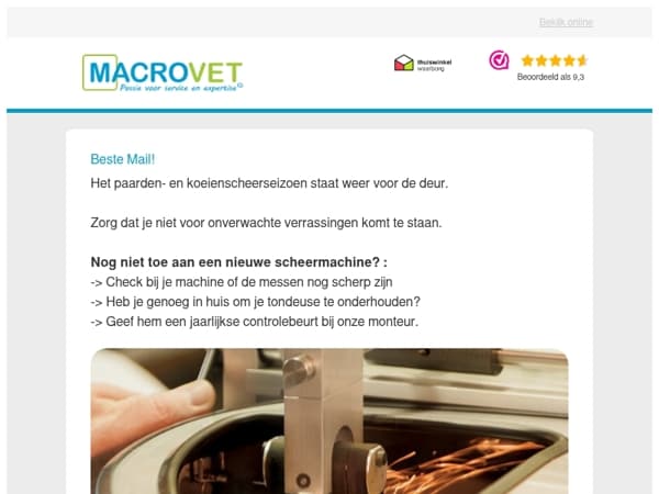 ✮✮Ben jij klaar voor het paarden- en koeienscheerseizoen?✮✮