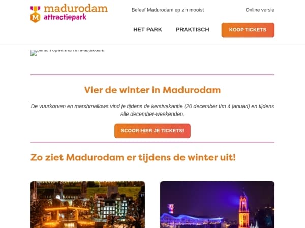 Wie heb ik aan de lijn? Madurodam