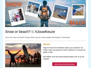 Snow or beach? 🏖️❄️