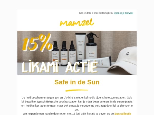 Zonneproducten in promo - bestel en smeer je veilig