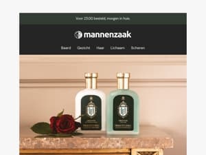 Valentijnsactie: 14% korting op alle geuren!