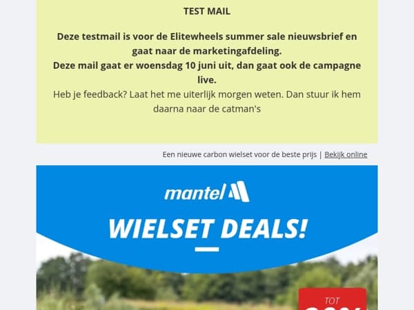 Nu tot 20% korting op Elitewheels! 🚨
