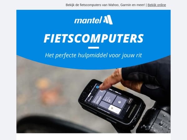 De perfecte fietscomputer voor jouw fietsrit 💻