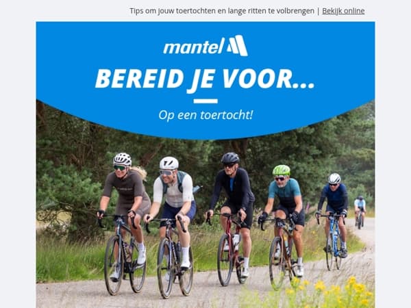 Zo bereid je je voor op een toertocht 🚲