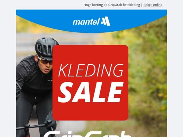 Ontdek de GripGrab aanbiedingen in de Fietskleding Sale! 👕