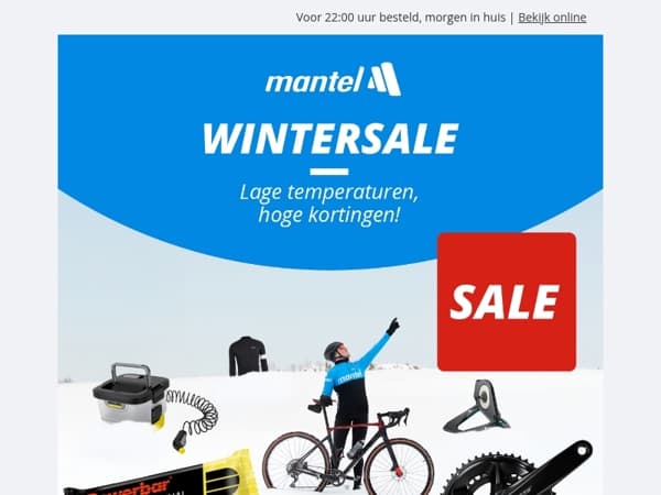 Wintersale: Tot 50% korting! ❄