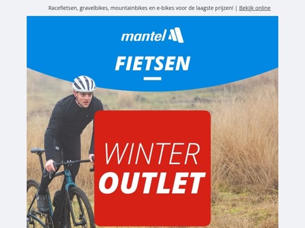 Fietsen met hoge korting in de Outlet! 🚲