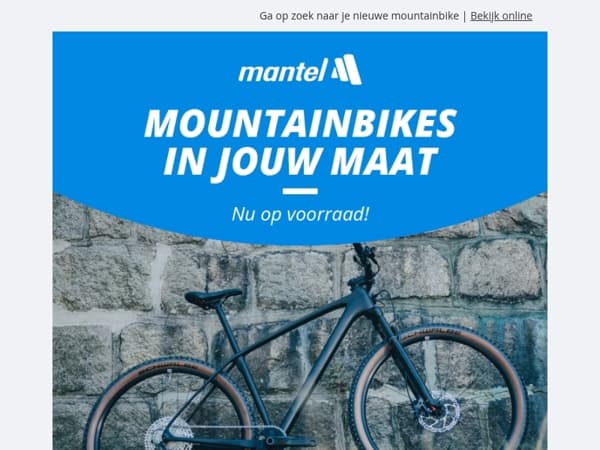 Mountainbikes in jouw maat: ontdek ze nu 🚲
