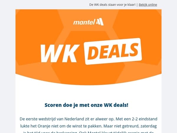 Zet je schrap voor de beste WK deals! ⚽