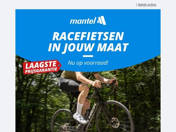 Deze racefietsen zijn nu op voorraad in jouw maat 🚲
