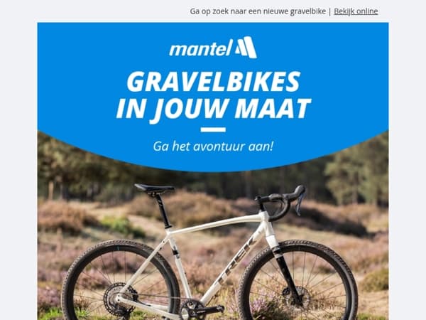 Deze gravelbikes zijn nu op voorraad in jouw maat 🚲
