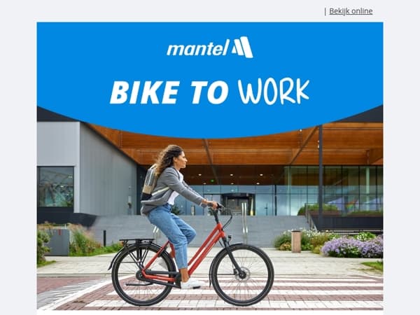 Bike to work? Pak lekker de fiets 🚲