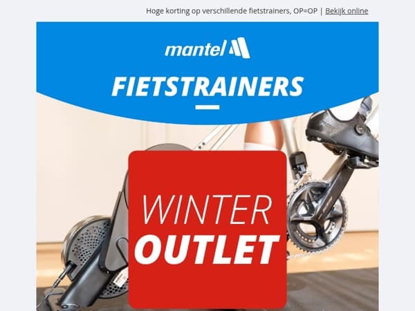 Winter Outlet: Fietstrainers! 🚨