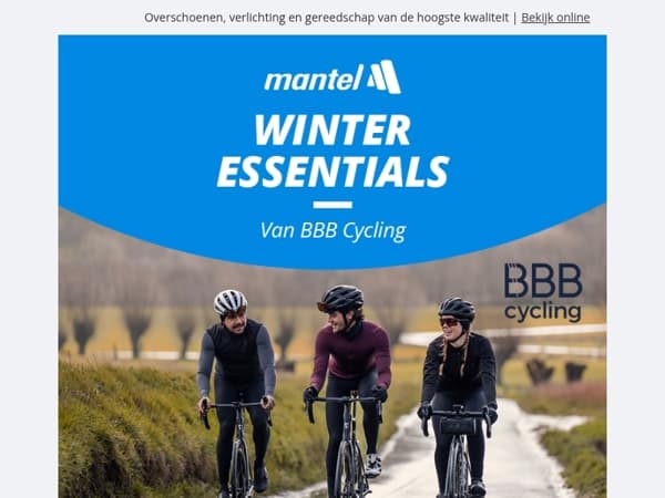 Overleef de winter met deze producten van BBB Cycling ❄