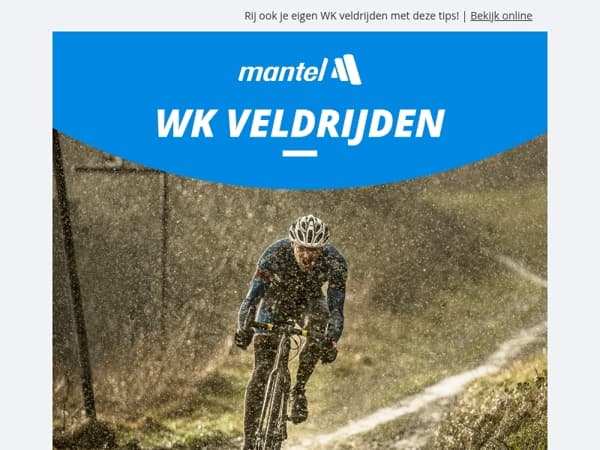 Ben je al klaar voor het WK veldrijden? 🏆