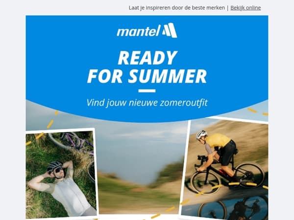 Klaar voor de zomer met deze fietskleding 👕