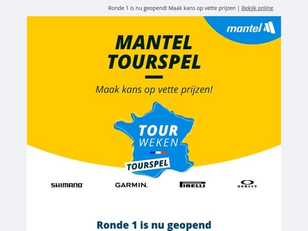 Doe mee met het Mantel Tourspel en win! 🏆