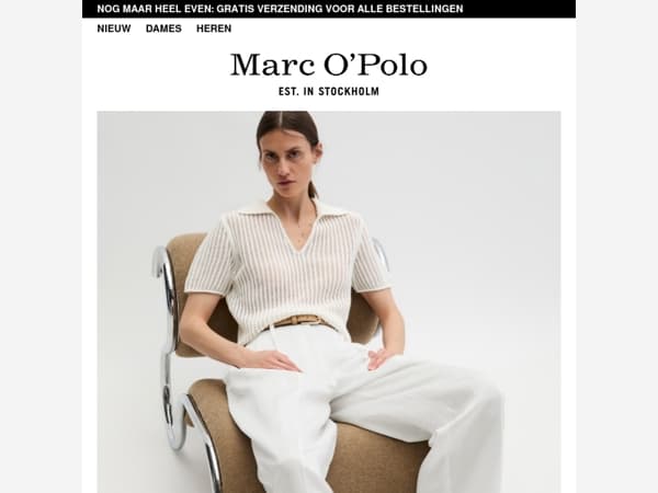 Zomerse knitwear met charme
