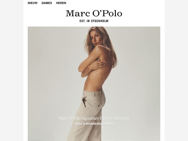 Marc O’Polo Signature Pants Collection
