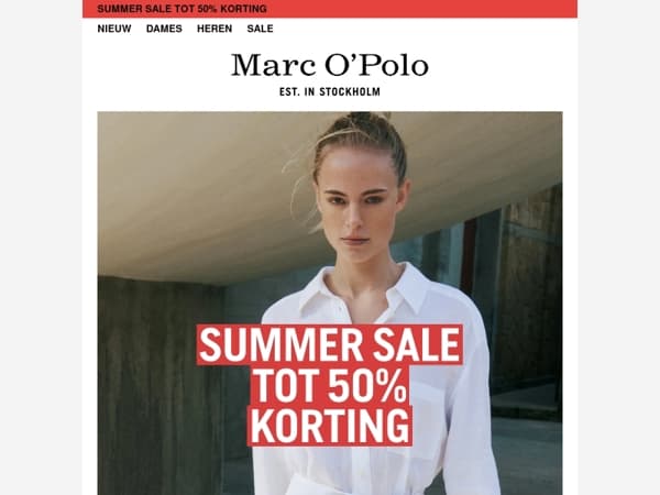 Nog meer, nog beter! Sale tot 50% korting