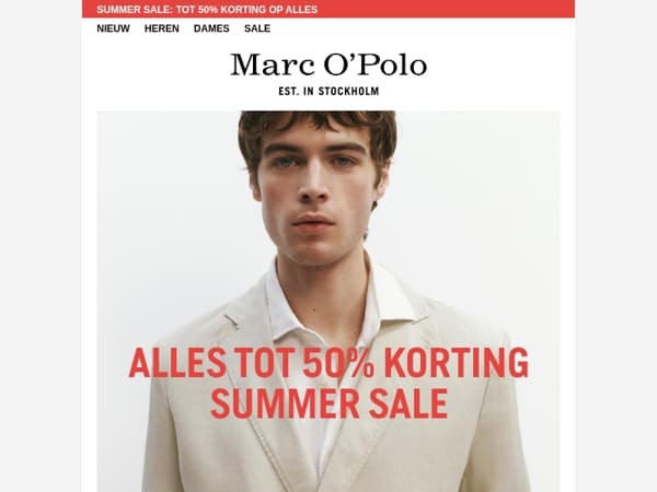 Alle styles in de sale – nu tot 50% korting