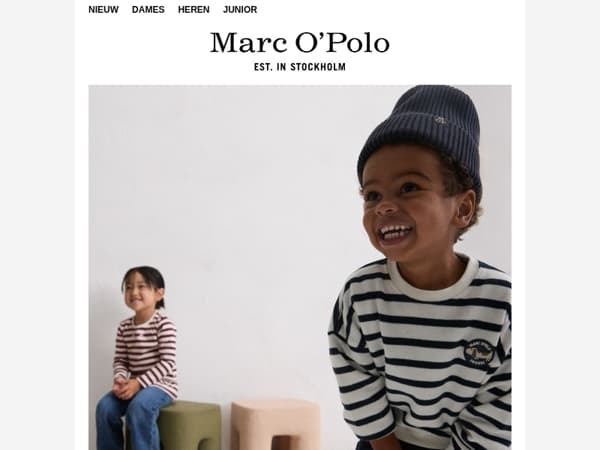 De nieuwe Marc O'Polo JUNIOR collectie