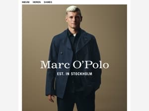 Toni Kroos voor Marc O'Polo