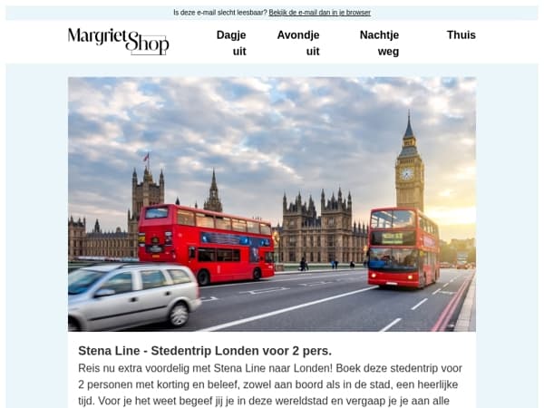 Beleef een fijne mini-vakantie