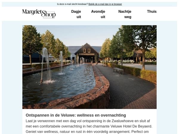 Nu extra voordelig: luxe wellness & overnachting