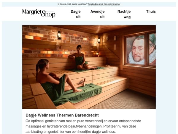 Ga optimaal genieten van rust en pure verwennerij