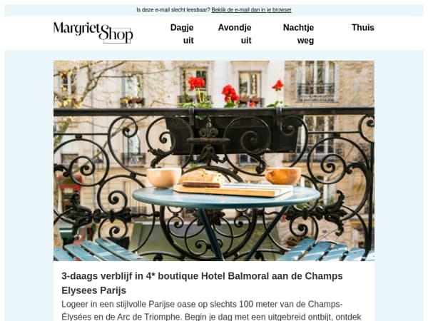 Ontdek Parijs met onze speciale deals