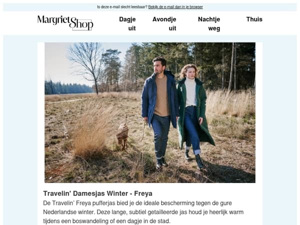Wandel voortaan in stijl