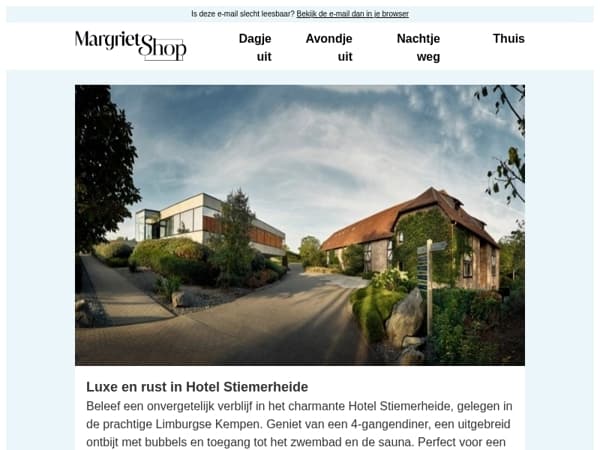 Luxe en rust in Hotel Stiemerheide