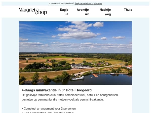 Verblijf op het mooiste plekje langs de Maas