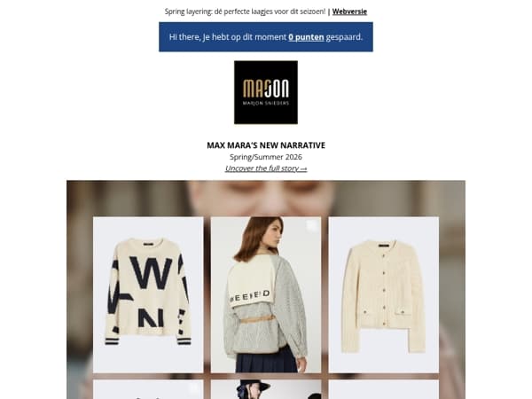 Just Arrived: Max Mara — Light Layers, Iconic Style