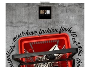 Shopping Cart Essentials: Must-Have Fashion Pieces from Margaux Lonnberg, Toral, and Ganni!