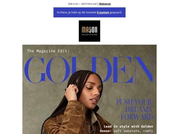 Wear Your Golden Goose Story – The Latest New Collection