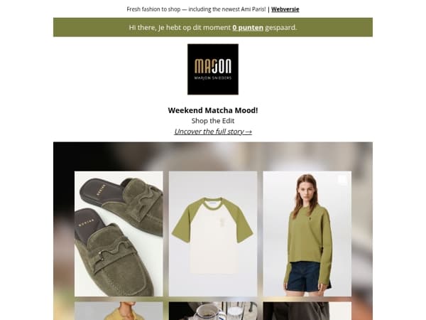 Weekend Matcha Mood 💚