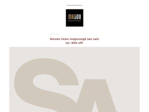 Nu nóg meer items toegevoegd aan sale tot -50%!