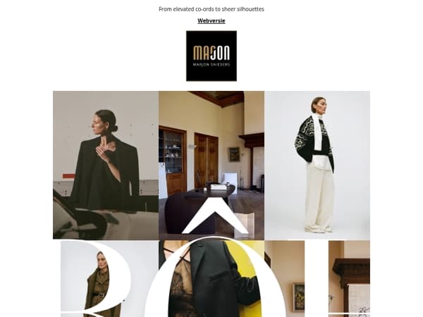 RÓHE & IRO - Two visions of modern femininity