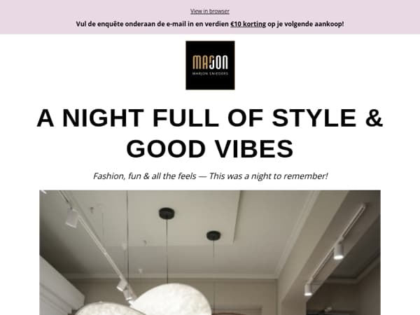 Fashion, Friends, and Fabulous Moments! 💖💫🍾 Bekijk de hoogtepunten van ons fashion event!