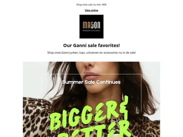 Our Ganni sale favorites!