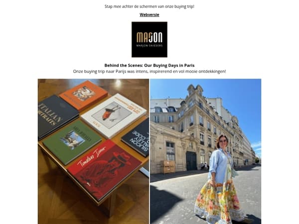 Paris Showrooms, Future Favorites!