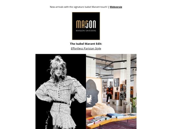 Your favorite Parisian designer is back! The Isabel Marant Edit!