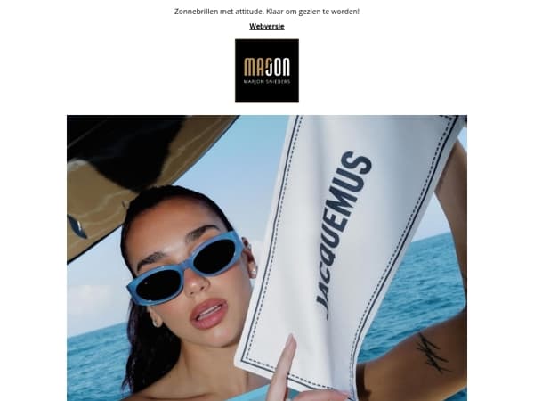 Summer Icons | Jacquemus & The Attico: The Latest Sunglasses!