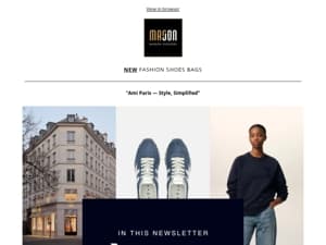 À Mon Ami à Paris — Shop New Ami Paris Collection online!