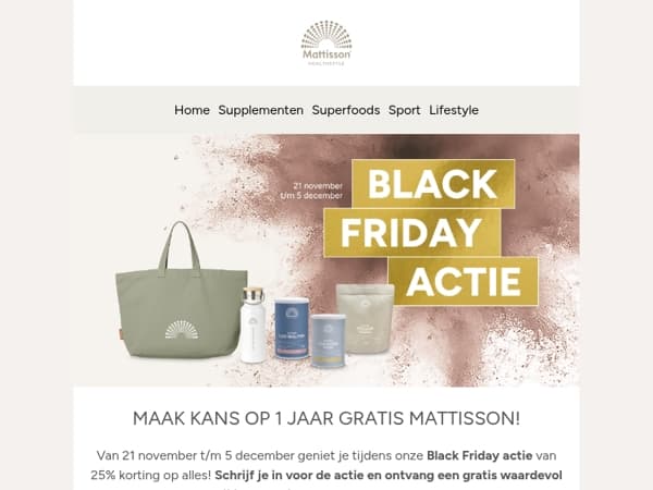 🪩 Een voorproefje van onze Black Friday deals! 🖤