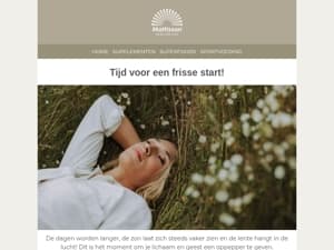 De lente komt eraan: tijd voor een frisse start! ☀️